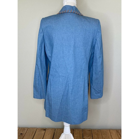 Diamond L Western Wear Button Up Blazer Jacket S - Picture 2 of 8